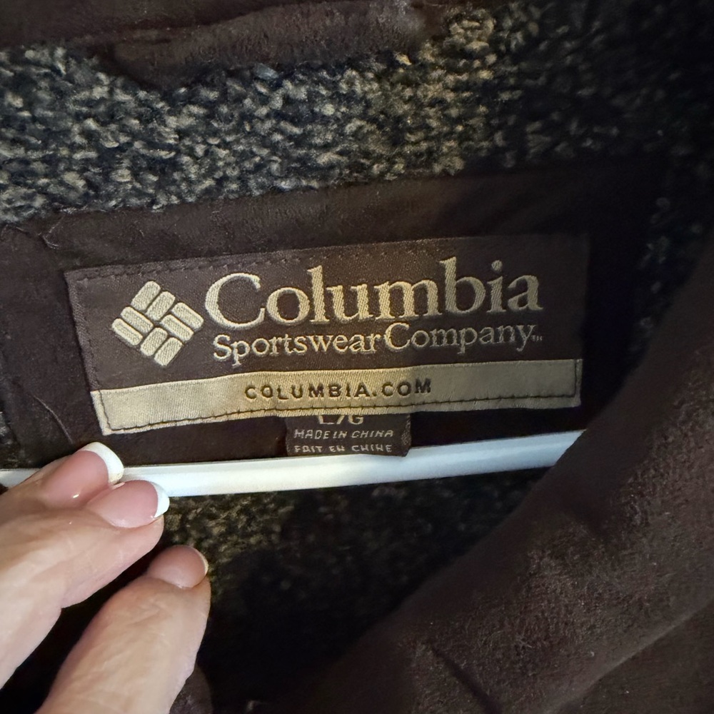 Columbia Men's Dark Brown Shirt Jacket - Picture 3 of 3
